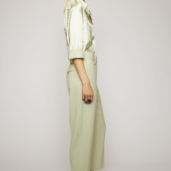 SS20 Acne Studios Pastel Green Trousers - Pristine - Picture 3 of 12